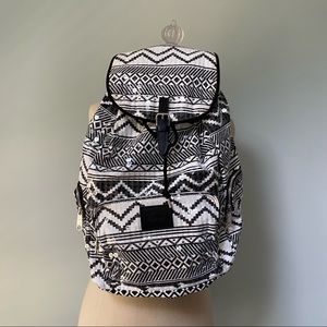 Victoria's Secret Sequin Aztec Backpack Book Bag